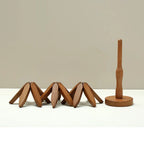 Wooden Tree Heat Resistant Coaster Set