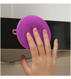 CleanFlex – Silicone Dish Brush & Multifunctional Kitchen Scrubber Pad