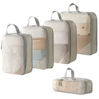PackNest Compression Organizer Set | 5-piece | Space-saving & Water-repellent | Ideal for travel & everyday use