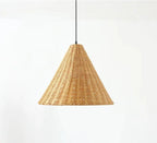 Scandinavian LED Pendant Lamp Made of Bamboo