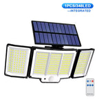 Solar Wall Light LumoGuard 318LED | Motion Sensor & 3 Lighting Modes | IP65 Waterproof for Garden, Terrace & Fence