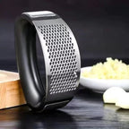 Steel strength of garlic pressing in your kitchen!