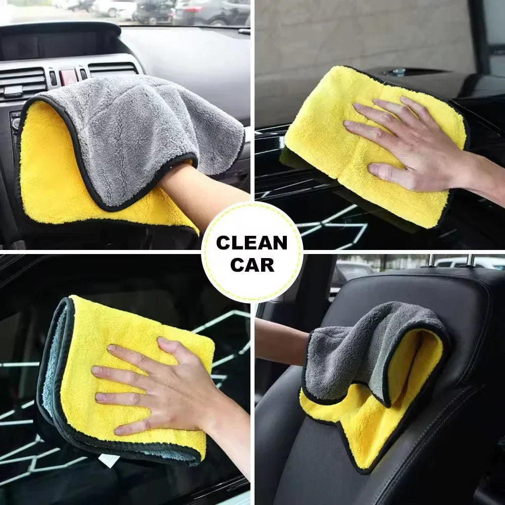 ShinePro Microfiber Cleaning Cloth | Double Sided | Absorbent & Fast Drying | For All Surfaces
