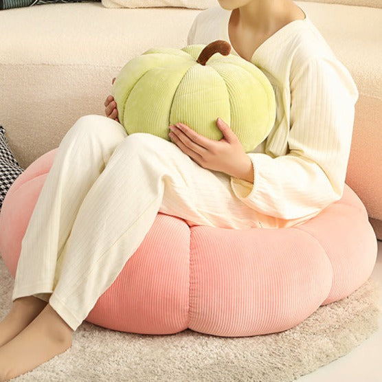 Fluffy Pumpkin Cushion