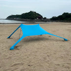 Solaviva Beach Tent with UV Protection UPF50+ | Windproof & Waterproof | For 3–4 People | 200×200×170 cm