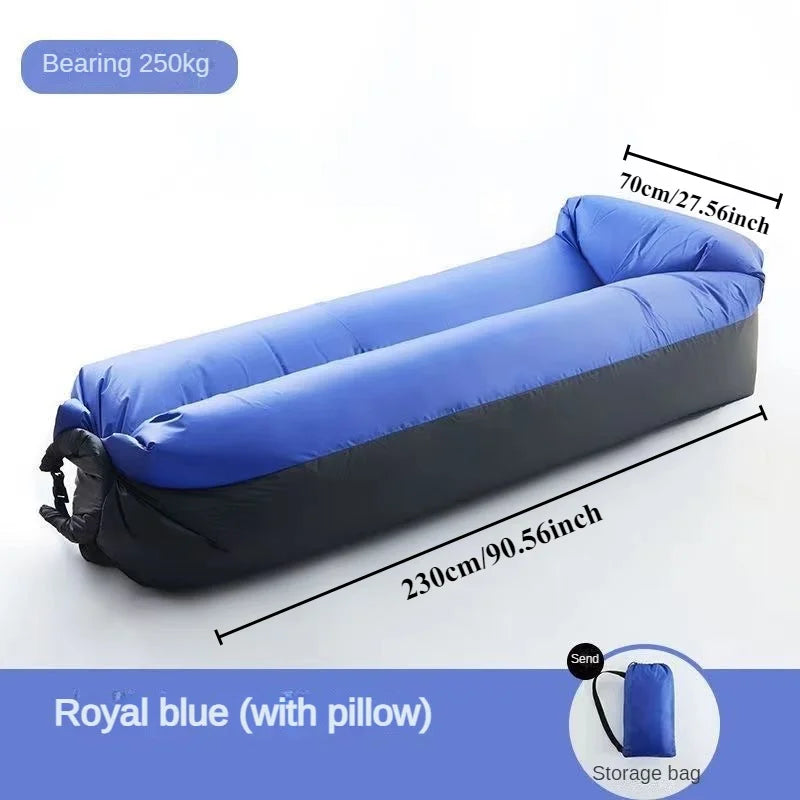AirRelax Air Sofa | Ergonomic & Comfortable | Inflatable without Pump | For Indoor & Outdoor