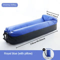 Airvana Inflatable Sofa Outdoor | Portable Air Couch for Camping & Beach | With Headrest & 30h Durability