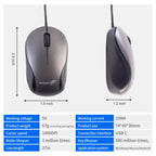 Portable USB Type C Retractable Mouse