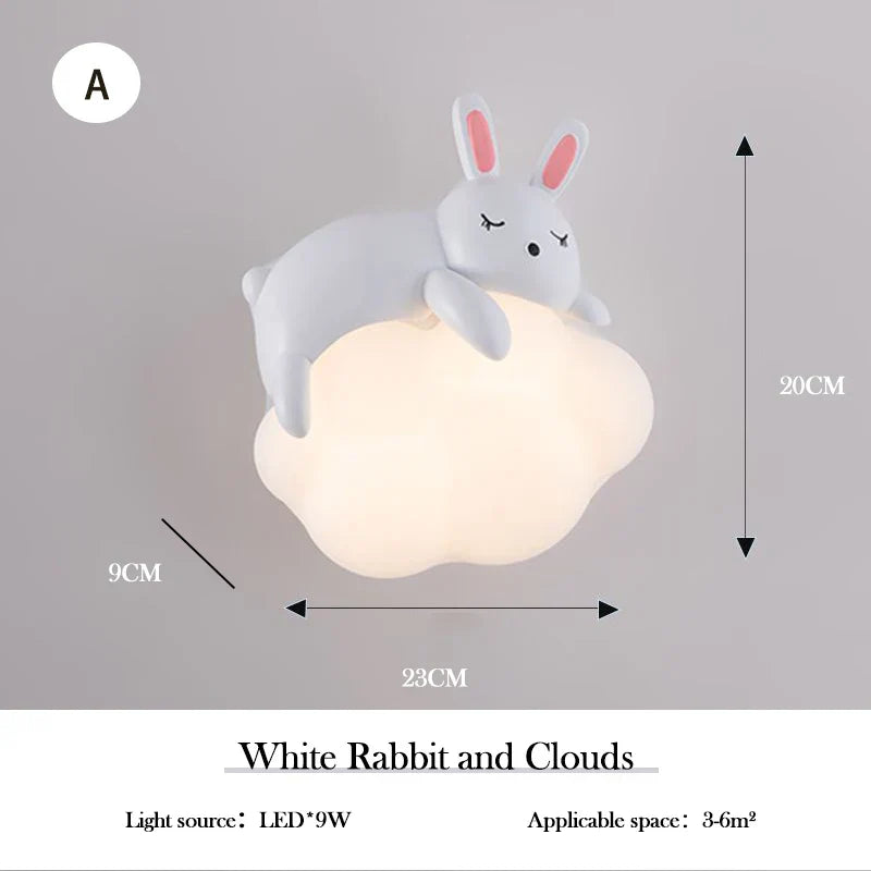 PandaGlow Lamp - Cute LED Wall Light for Children