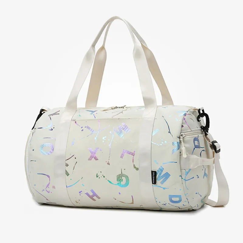 FlexiZen Sports Bag with Shoe Compartment and Stylish Design – Water Repellent