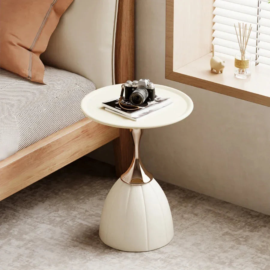 Nordic Lotus Side Table in Scandinavian Design