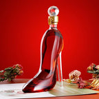 High Heel Fancy Glass Wine Decanter
