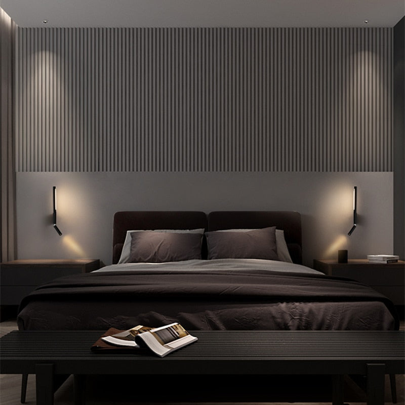 Nightstand 330-degree rotating wall lamp