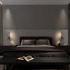 Modern LED wall lamp for bedroom, adjustable wall light in hotel style