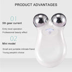 Electric microcurrent facial massage device
