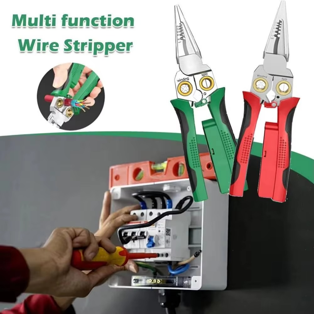 Multi-Tool Wire Stripper and Cutter for Electricians