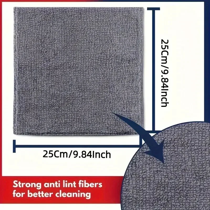 CleanPro 5 Piece Set Microfiber Cleaning Cloths