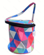Wollina Yarn Bag | Cylindrical Wool Pouch made of Polyester | Compact & Portable | For Crochet & Knitting Accessories