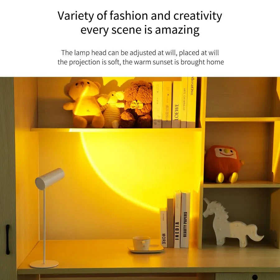 LumiPro LED Desk Lamp | 3W | Rechargeable | 10–50 hrs. runtime | Type-C charging