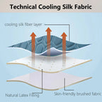 Ultra Cooler Latex Washable Comfortable Reading Backrest