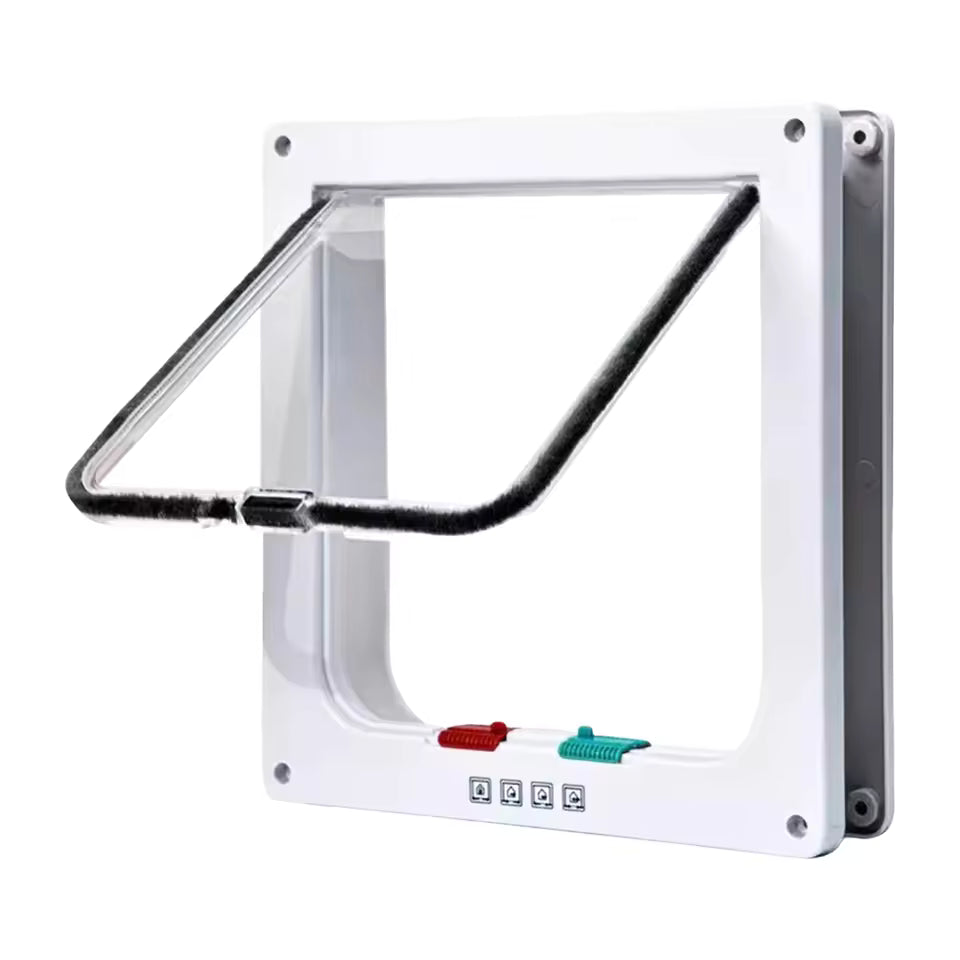 4 Way Pet Door for Cats and Dogs