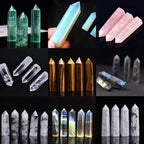 Crystal Obelisk Elaria | Natural Stone Healing Stone | For Meditation & Reiki | 4–8 cm