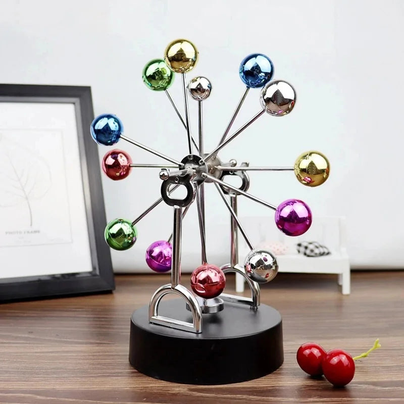 Elegant decoration with a unique movement