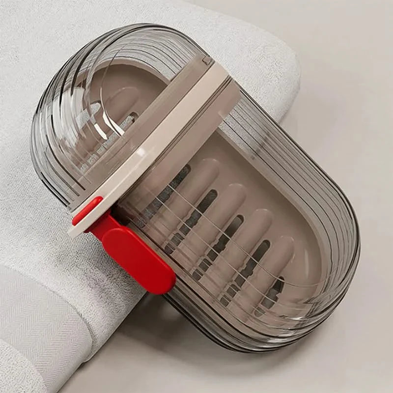 Travel soap holder for effortless hygiene on the go