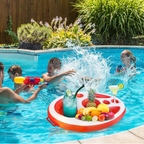 Ultimate Pool Party Floating Beverage and Snack Bar