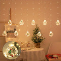 LantaarnLuxe | Warm LED Christmas Curtain Decor