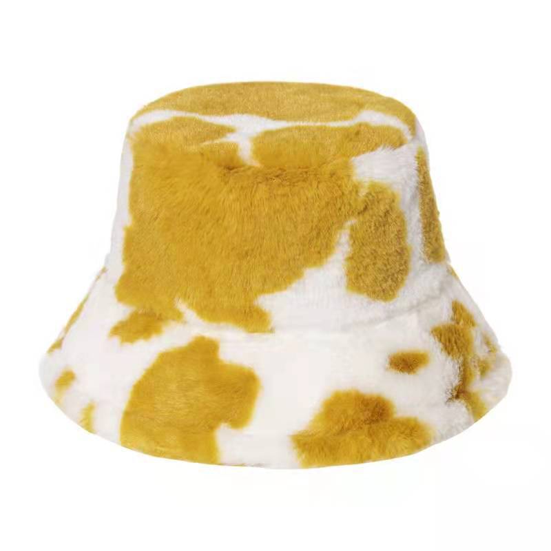 Velvet Soft Winter Hat Luxury Plush – Warm Unisex Bucket Hat for Cold Days