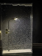Crystal SnowFall Desktop Decor