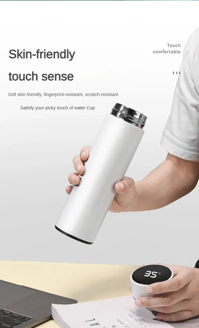 Digital Temperature Display Bottle