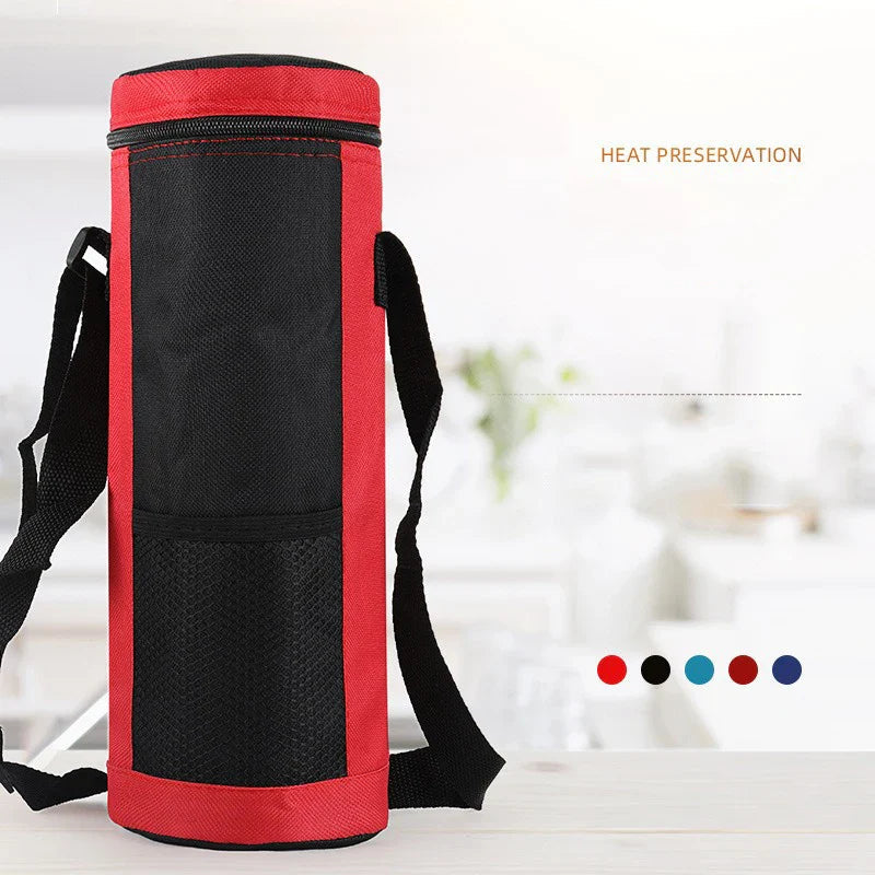 Cooltiva Insulated Bottle Bag 10×10×29 cm | Portable Cooler Bag made of Oxford Fabric | For Travel, Sports & Outdoor
