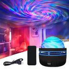 Polariva Northern Light Projector with Music Synchronization and Remote Control for RGB Ambient Lighting