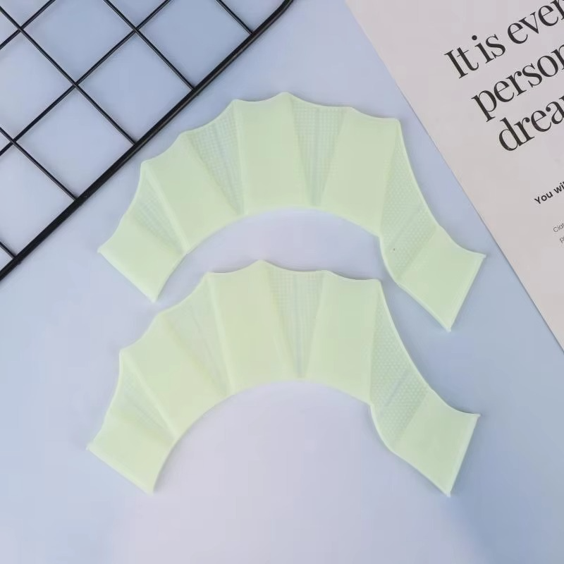 Premium Silicone Swim Training Hand Paddles for Adults and Kids