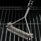 GrillPro Brush | Stainless Steel Grill Brush | Heat Resistant & Non-Stick | Ergonomic Handle