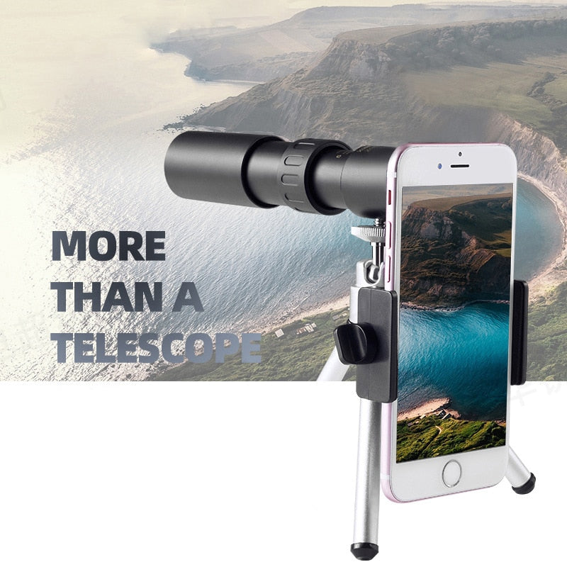10-300X Zoom Telescope for Mobile Phone