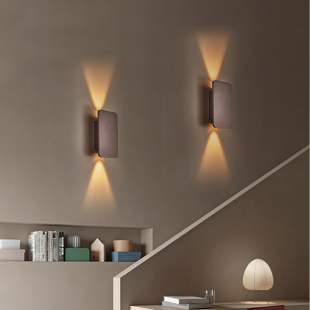 Wall Lights Modern Metal Rectangle Design