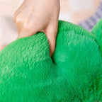 Fluffy Flower Cushion with Eyes