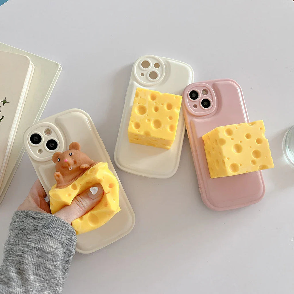 Cheese Lover Mouse iPhone Case