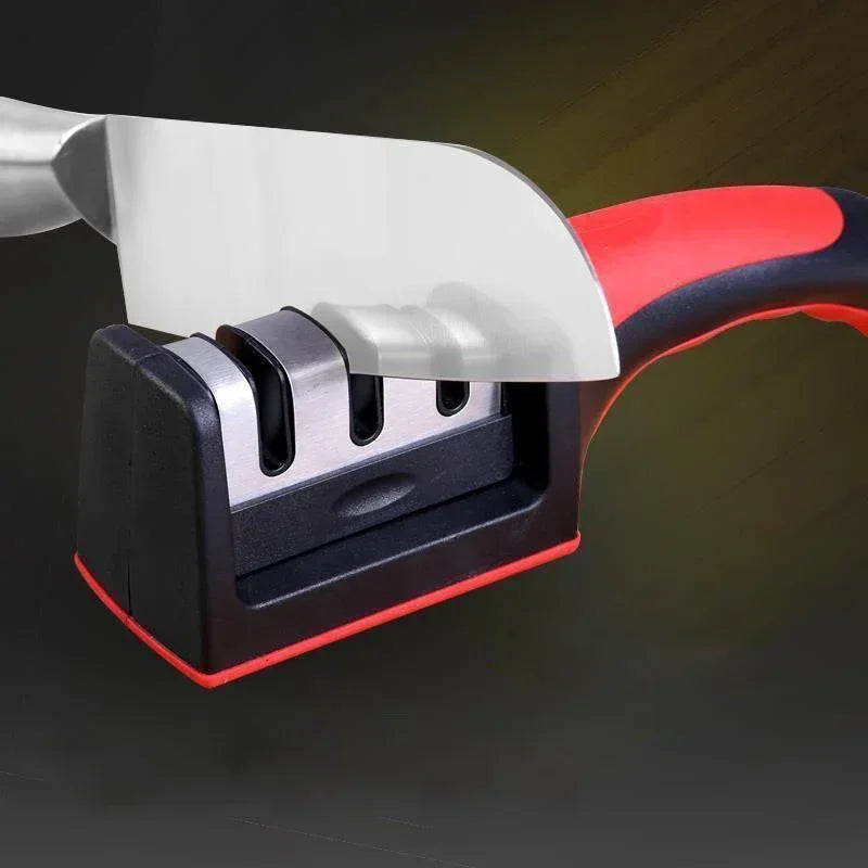 Sharpener with non-slip stability and precision in every kitchen