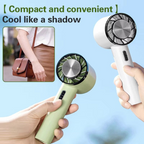 Portable Rechargeable Camping Fan with 2200mAh Battery and 3 Speed Settings