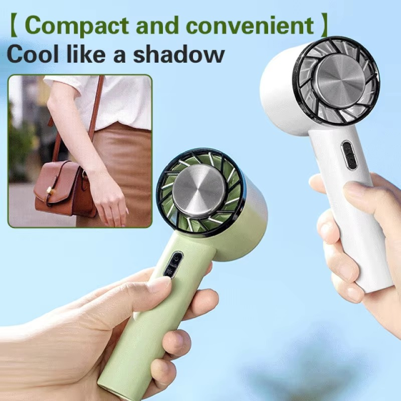 Portable Rechargeable Camping Fan with 2200mAh Battery and 3 Speed Settings