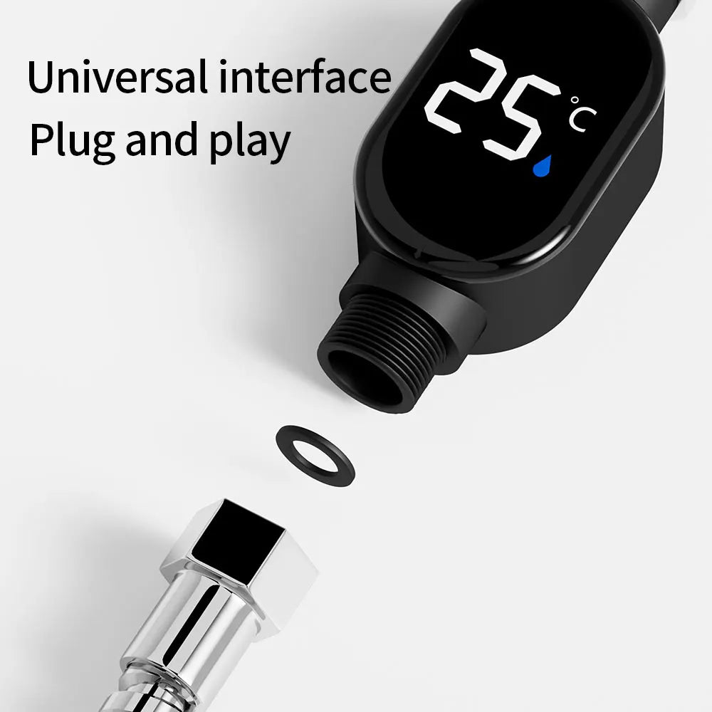 No Leakage Digital Shower Smart Thermometer