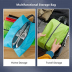 PACKSHOES Travel Shoe Bag | Water Repellent & Dustproof | With Zipper | Available in 3 Sizes & 6 Colors