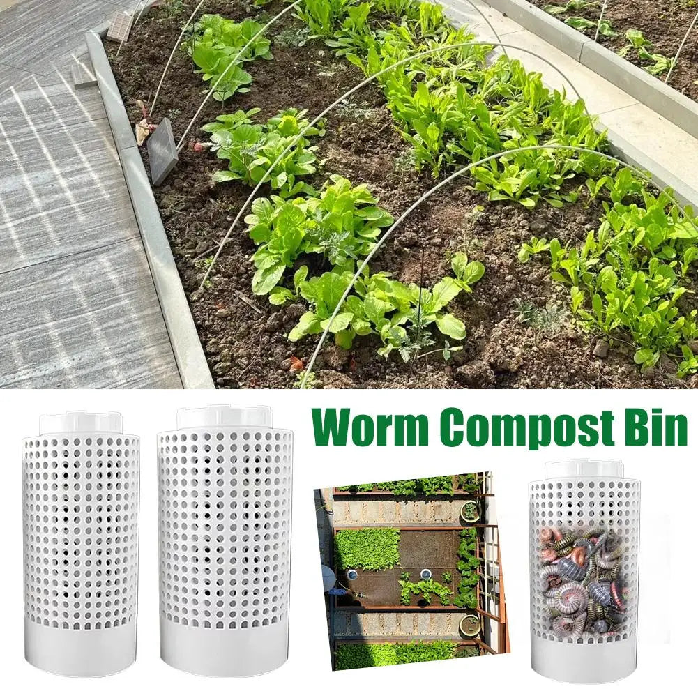 EcoGrow Worm composter | Efficient & space-saving | For kitchen, balcony & garden | Sustainable composting