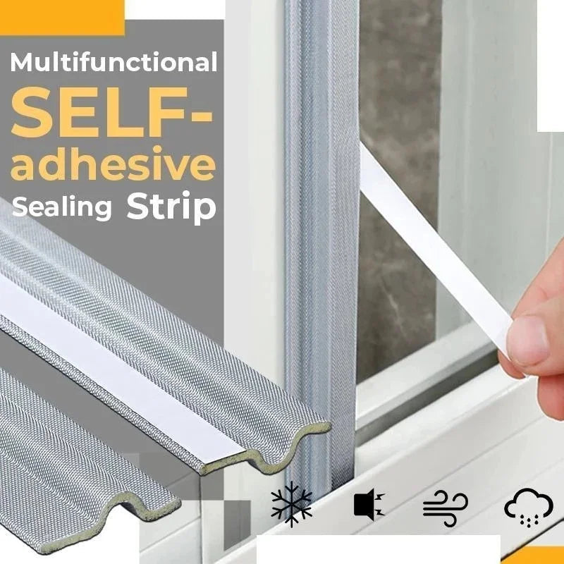 FlexiSeal Sealing Tape | Self-adhesive & Cuttable | Noise Protection & Thermal Insulation | 0–20 mm