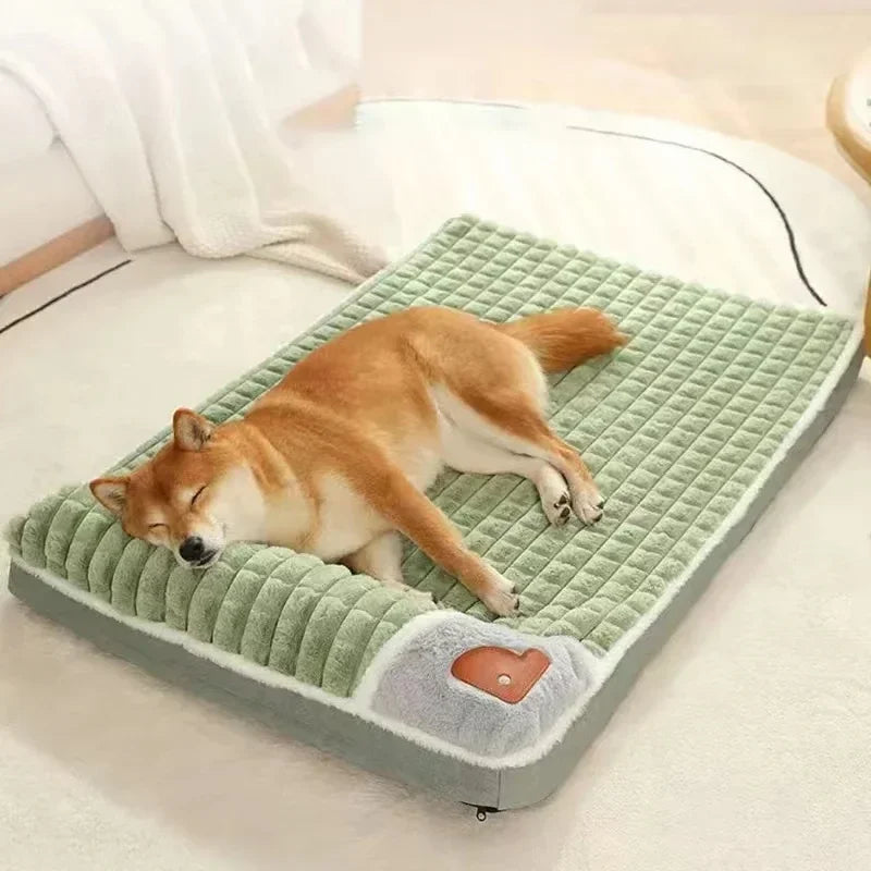 PAWSOMNIA Orthopedic Dog Bed | Removable Cover & Washable | Memory Foam | For Dogs & Cats
