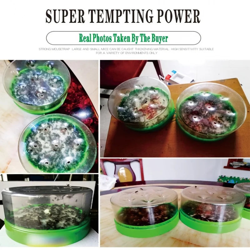 Fly trap EcoFlyTrap 7 | 7 catch openings | Reusable & Non-toxic | Without electricity